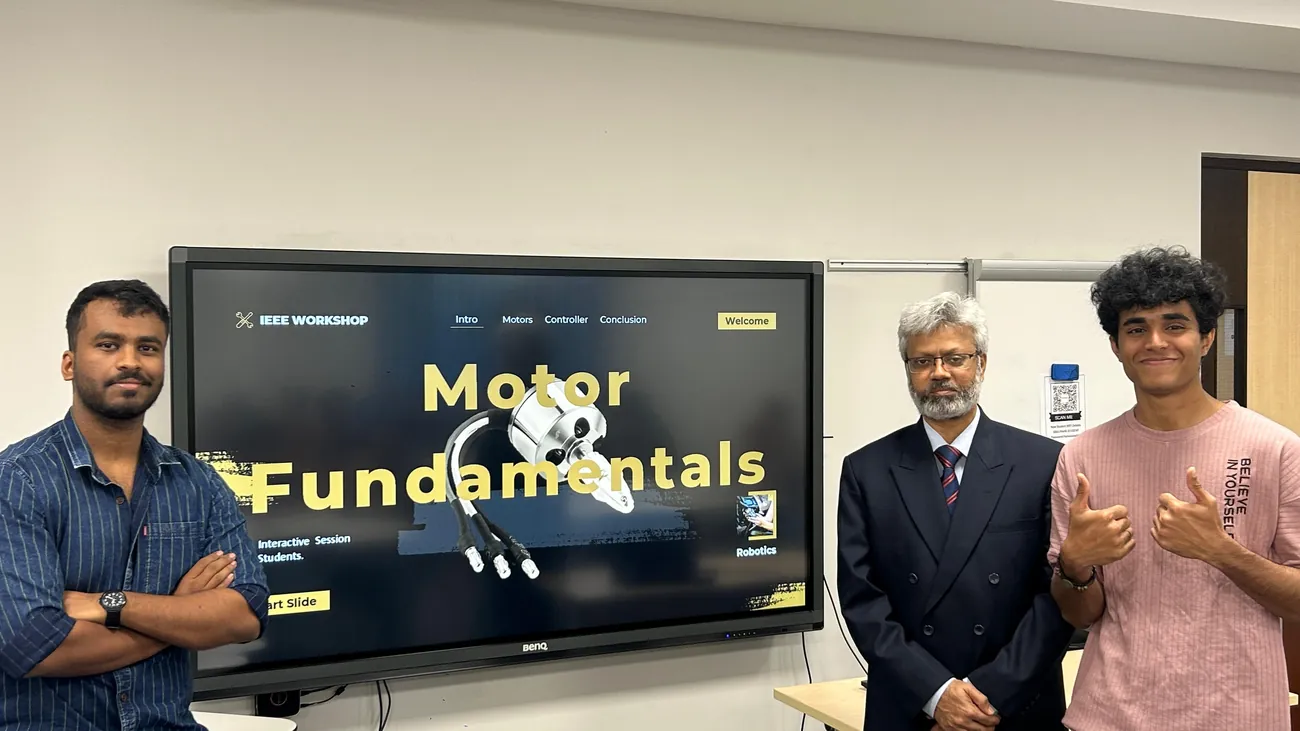Motor Fundamentals workshop opening